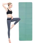 Tapis De Yoga Épais,Hommes Femmes Méditation Exercice Antidérapant | Pliable Et Épais Pour Pilates Et Exercice Au Sol Pour Appartement Studio Et Salon En Intérieur Et