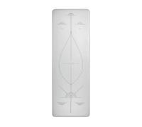 Tapis de yoga extra larges pour l'alignement du lotus Myga Gris 68x195 cm