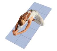Tapis de yoga Foldable, Home Pilates Fitness Pad | Non-Slip 6mm Portable Yoga Mat For Women Men Floor Home Meditation Practice Pilates Lightweight And Portable: Backpack-compatible Yoga Ng