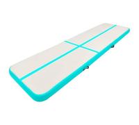 Tapis de yoga gonflable avec pompe 700 x 100 cm - Tissu PVC et PVC haute densité pour yoga et Pilates - Léger, portable et antidérapant - Idéal pour l'intérieur et l'extérieur