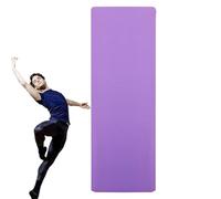 Tapis de yoga haute densité, coussin antidérapant portable, outil d'exercice compact avec construction robuste, accessoire de fitness élégant avec look moderne, équipement de studio pour homme et
