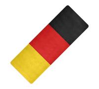 Tapis de yoga imprimé drapeau de l'Allemagne pour entraînement à domicile pour salle de sport, caoutchouc naturel antidérapant, avec sac de tapis de yoga tapete para ejercicio 180,3 x 66 cm