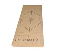 Tapis de Yoga Liège Fit & Rack Beige TU