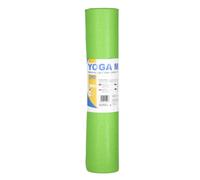 Tapis de yoga en PVC - ONE FITNESS - YM02 - 173x61 cm - Épaisseur 6 mm - Vert - Antidérapant - Léger - Facile à nettoyer
