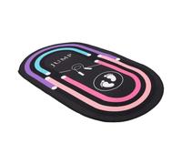 Tapis de Yoga Ovale Sportif Antichoc pour Corde à Exercices 80x49 Cm
