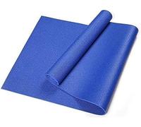 Tapis de Yoga Pilates, redressements assis, pompes, étirements, for hommes, femmes et enfants, tapis d'entraînement physique épais(Dark Blue)