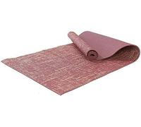 Tapis de Yoga Pilates, redressements assis, pompes, étirements, parfait for hommes, femmes et enfants, tapis d'entraînement physique écologique(Rosso)