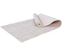 Tapis de Yoga Pilates, redressements assis, pompes, étirements, parfait for hommes, femmes et enfants, tapis d'entraînement physique écologique(Creamy-white)