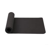 Tapis de yoga pliable en TPE avec rembourrage en mousse et antidérapant, adapté pour les cours de yoga, l'exercice et une utilisation portable pour le fitness (bleu)