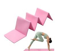 Tapis De Yoga Pliable Pour Le Voyage,183 cm x 61 cm Matériel De Yoga Portable,Tapis D'Entraînement - Convient Au, À L'Entraînement, À L'Exercice, Au Pilates, À La Sieste, Repos Et À L'Étiremen