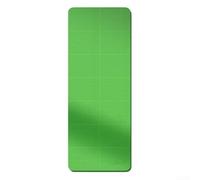 Tapis de yoga pliable pour pilates et fitness, tapis d'exercice antidérapant de 4 mm avec texture double face, tapis de gym portable pour entraînement à domicile, violet (vert)