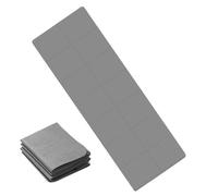 Tapis de yoga pliable qui ne se plie pas : entraînement à économie de matelas portable bifaccéraux, douce et résistante | Idéal pour la gymnastique domestique avec transport léger