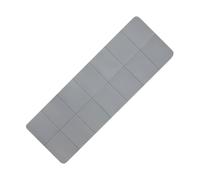 Tapis de yoga pliable - Tapis d'entraînement léger, coussin de sol pliable, exercice confortable, sac de rangement facile | Yoga Pilates Gym Core Strength Training Indoor Outdoor Fitness Session Home