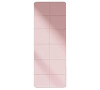 Tapis de yoga pliable, tapis d'exercice pliable,Tapis de Pilates portable | d'exercice pieds nus pour hommes, entraînement à domicile, fitness, gym, yoga, 72 x 24 x,01 pouces