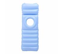 Tapis De Yoga Pour Femmes Enceintes, Matelas De Natation Gonflable Confortable En PVC Avec Trou, Oreiller Confortable Pour Tout Le Corps, Oreillers De Grossesse Pour Dormir,Blue