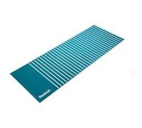 Tapis de Yoga rayé 4 mm double face Reebok vert Vert G