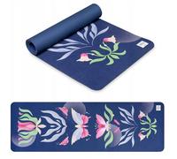 Tapis de yoga - SPOKEY - THE BLOOM MAT - Bleu - 61 cm - 4 mm d'épaisseur