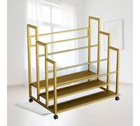 Tapis de yoga Sto Box Lar Metal Nizer avec verrou facile à installer pour haltères, kettlebells rouleaux en mousse, accessoire de fitness idéal pour la salle de sport à domicile