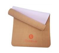 Tapis de yoga - SVELTUS - 183x61 cm - Liège - Anti-dérapant - Mixte