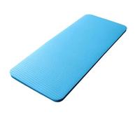 Tapis de Yoga Tapis de Yoga antidérapant d'épaisseur 60x25x1.5cm, tapis Sport, gymnastique doux, Pilates, coussinets pliables for les exercices musculation(Blue)