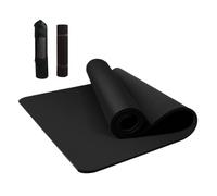 Tapis de yoga - Tapis d'exercice antidérapant de 15 mm d'épaisseur pour plus de confort, soutien avec sac de rangement, tapis de Pilates, fitness pour homme et femme, pour intérieur et extérieur
