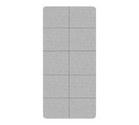Tapis de yoga - Tapis d'exercice de méditation sans glissement | Tapis d'exercice large et léger, pliable, un tapis d'étude pliable et un coussinet d'étirement de la salle de sport pour