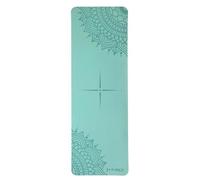 Tapis de yoga TPE - HMS - YM10 - Menthe - Antidérapant - Amorti - Imperméable - Facile à entretenir