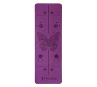 Tapis de yoga TPE HMS YM10 Violet 182x61x0,8 cm