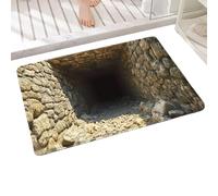 Tapis de zone 3D avec illusion optique Motif Abysse Infini Tapis