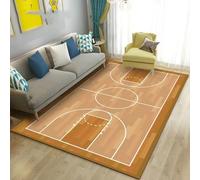 Tapis De Zone 3D Basket-Ball Football Tennis Billard Impression Grand Tapis Flanelle Antidérapant Lavable Paillasson Jardin d'enfants Rampant Salon Chambre Intérieur Extérieur 60 X 90 C -930906641036