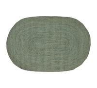 vidaXL Tapis en jute Naturel et Noir 300 x 300 cm