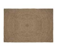 vidaXL Tapis de surface Jute Gris foncé 60 x 250 cm