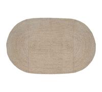 vidaXL Tapis de zone en jute Noir 152 x 245 cm Grand Moderne