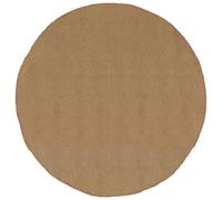 vidaXL Tapis de zone Naturel jute moderne Marron rond pour salon d'intérieur