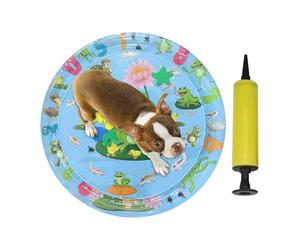 Tapis d'eau animaux domestiques Tapis gonflable épaissi étanche avec sa