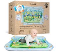 Tapis d'eau bébé XXL - Tummy Time gonflable 0-36 mois - Tapis d'éveil sensoriel Montessori pour le développement de la motricité du nourrisson - Jouet d'activités aquatiques pour bébés de Freudeskind