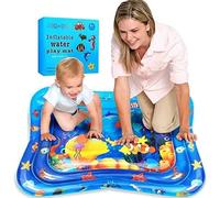 Tapis d'eau de bébé, Gonflable 40 * 32 inch de Jeu Coussin de Rempli Amusement d'activité d'enfant Aider Développer Compétence