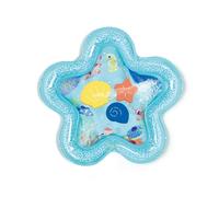 LUDI Tapis d’eau Étoile – Tapis sensoriel multicolore avec jouets flottants, 42×42 cm, Dès 10 mois