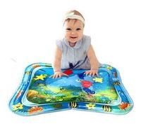 Tapis d'eau gonflable pour bébé 66 * 55cm avec eau et poisson G