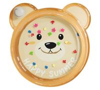 Tapis d'eau gonflable - Tapis d'eau gonflable pour bébé - Jouets sensoriels gonflables - Confortable pour étoiles flottantes intégrées - Centre d'activité portable pour et M