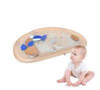 Tapis D'eau Pour Bébé - Tapis De Jeu Sensoriel Pour Bébés, Tapiss D'activité Gonflable Doux | Favorise L'apprentissage, Le Développement Et La Motricité, Parfait Pourr Le Berceau, Le Lit, Pâques, La M