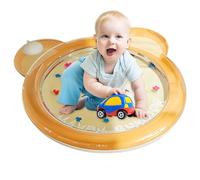 Tapis d'eau pour bébés, tapis d'eau bébé,Mat d'eau sensoriel gonflable du dessin animé | Centre d'activité Stars flottantes intégrées pour l'intégration et l'éducation précoce