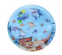 Tapis D'eau Pour Chat, 100cm Tapis De Jeu Sensoriel À L'eau, Jouet De Gonflable Interactif Jouet De Développement Sensoriel Pour Animaux De Compagnie Et Bébés