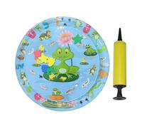 Tapis d'eau pour chat | Tapis d'eau sensoriel | Tapis de jeu pour chat | Les jouets pour chat doivent avoir un design animal | Effet de refroidissement en PVC, plus d'enrichissement