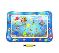 Tapis d'eau pour Chats,66x47 cm Tapis de Jeu Sensoriel Gonflable à Eau pour Chat - Plateau Grattoir Antidérapant Jouet Rafraîchissant Imperméable pour Intérieur Voyage Extérieur