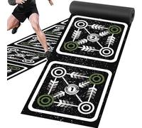 Tapis d'échelle d'agilité - Grille de sol d'entraînement athlétique portable, tapis de coordination d'exercice durable, outil de construction de mouvements explosifs et d'endurance | Parfait pour le f