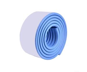 Tapis d'échelle de lit superposé découpable avec capacité à bord droit pour correspondre aux dimensions exactes des échelons et motifs de disposition (bleu)