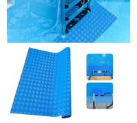 Tapis d'échelle de piscine, tapis de protection pour échelles de piscine, tapis d'escalier antidérapant avec matériau en PVC antidérapant pour terrasse de piscine (90 x 60 cm)