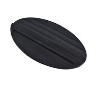 Tapis d'échelle surdimensionné antidérapant en caoutchouc noir - Stabilisateur de sol antidérapant d'intérieur pour escabeau - Améliorateur de sécurité et tapis de préhension