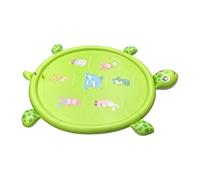 Tapis D'Éclaboussures,226,8 Cm Grand Tapis Antidérapant Motif Tortue Cartoon - Jeu d'eau Extérieur pour avec Arroseur,pour Réunions Familiales Estivales en Extérieur Jardin Pelouse Cour Arrière